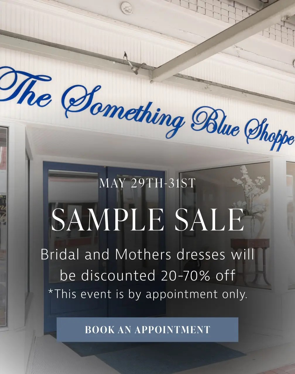 Sample Sale at Something Blue Shoppe in AL