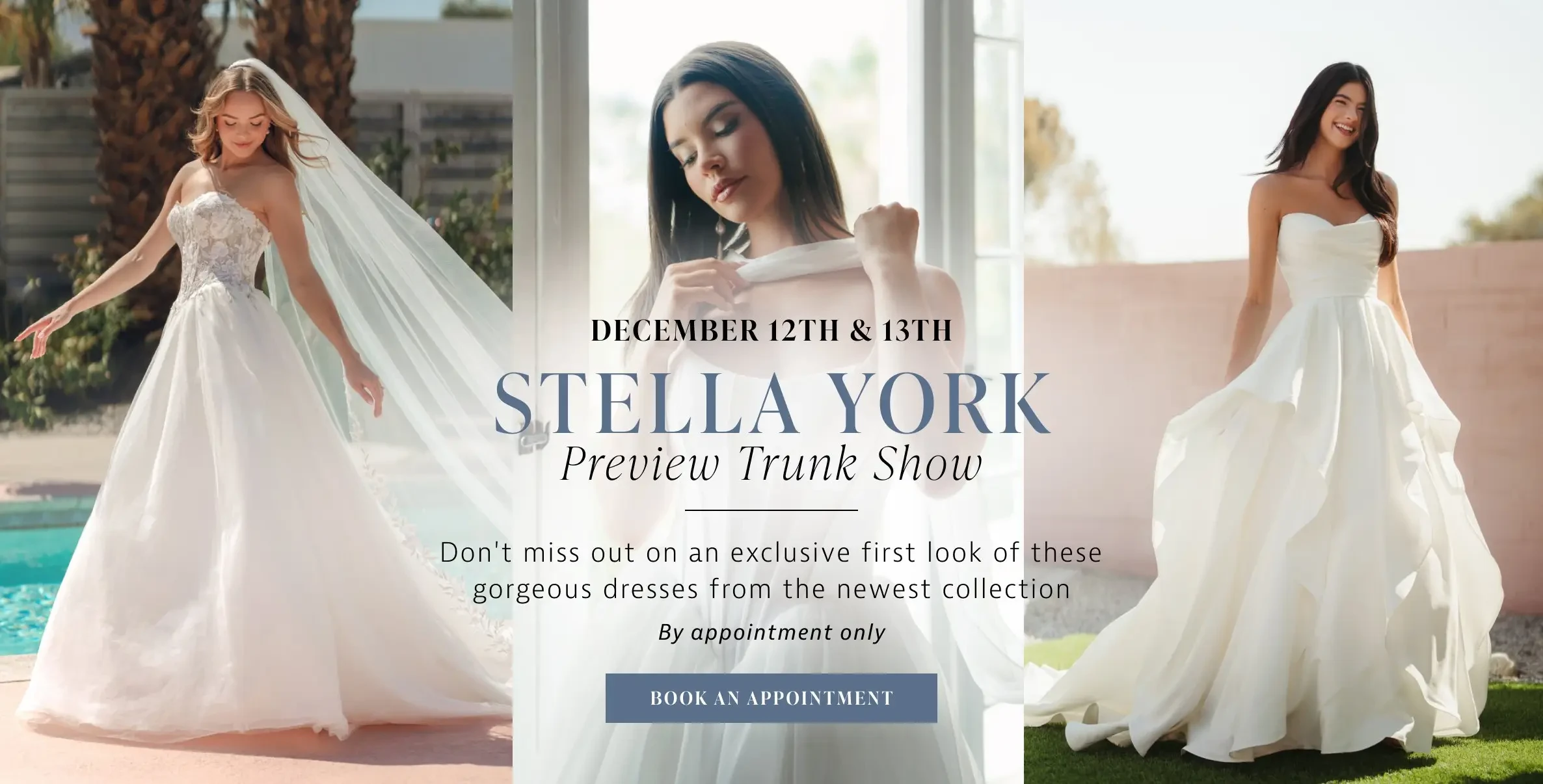 Stella York Preview Trunk Show at Something Blue Shoppe
