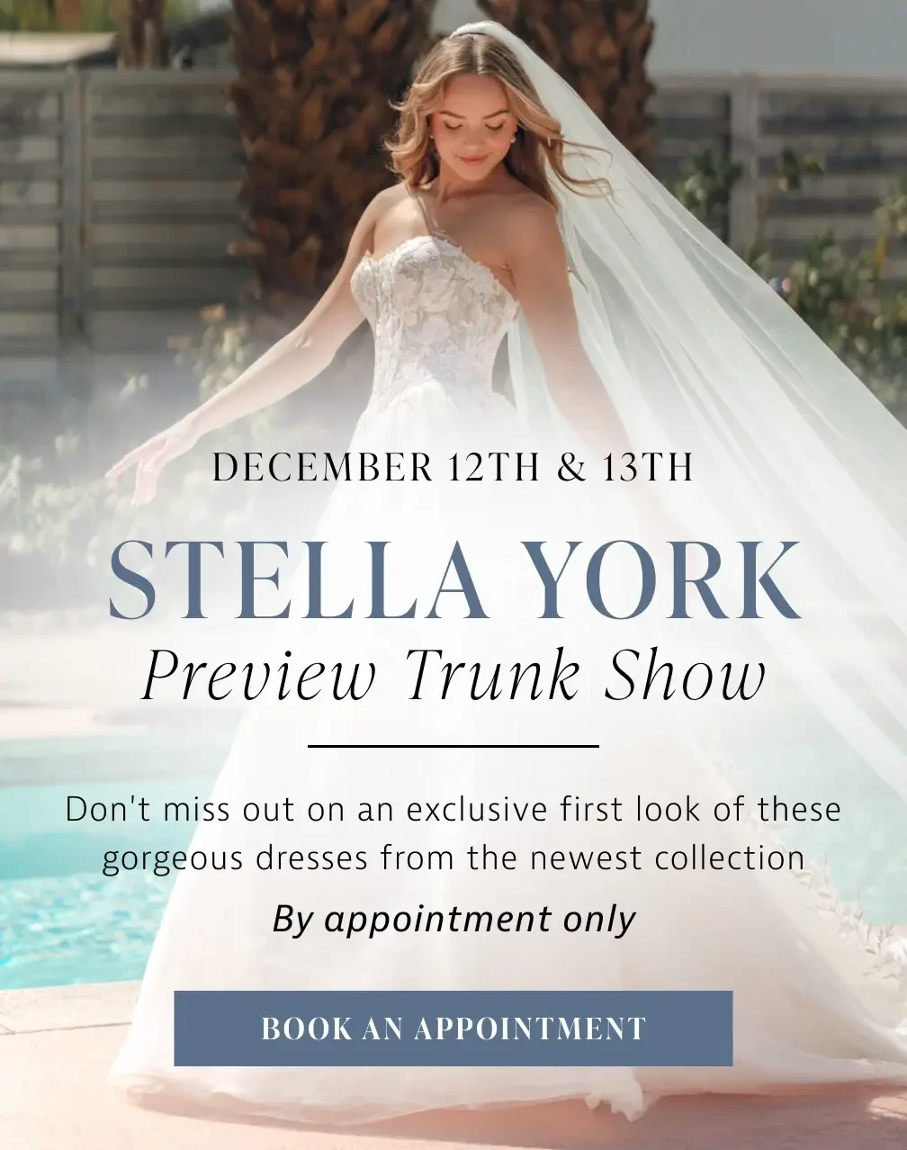 Stella York Preview Trunk Show at Something Blue Shoppe
