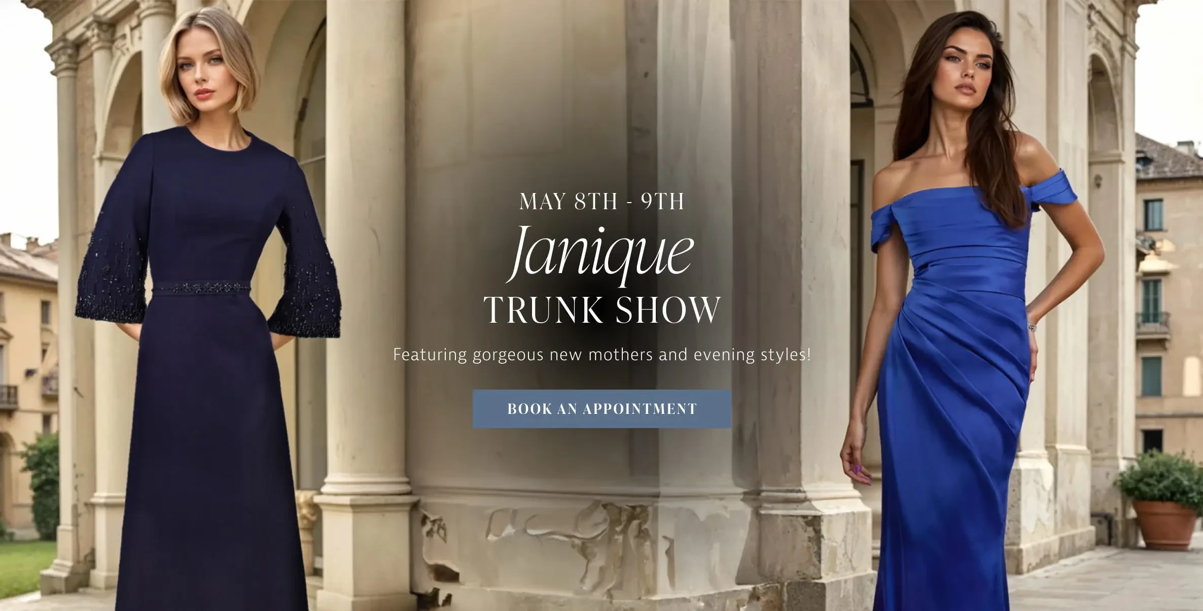 Janique Trunk Show at The Something Blue Shoppe