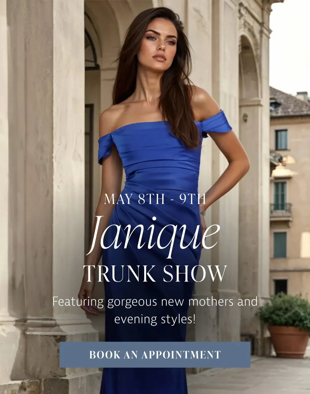 Janique Trunk Show at The Something Blue Shoppe