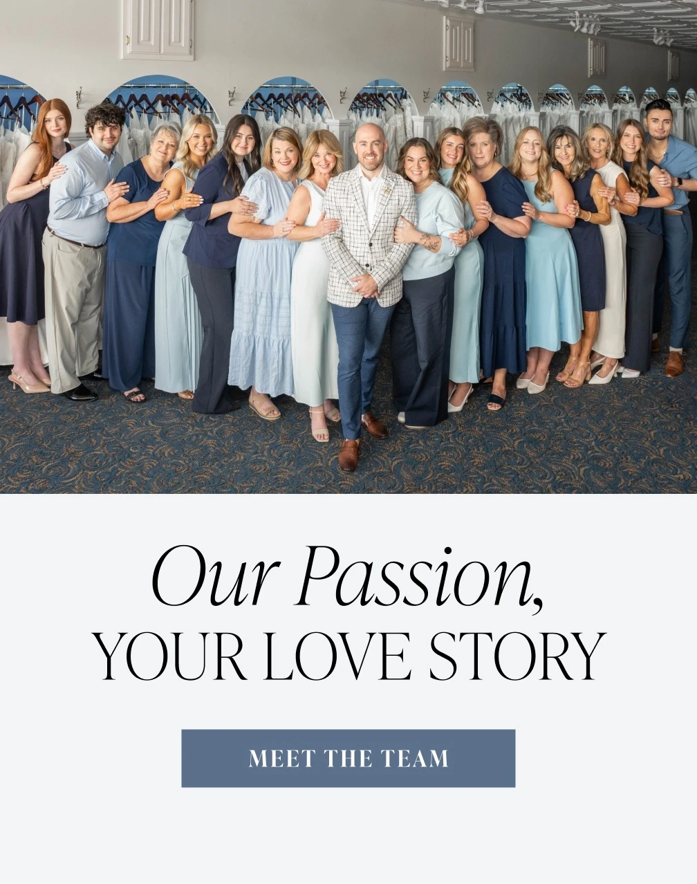 Meet our Team Mobile Banner