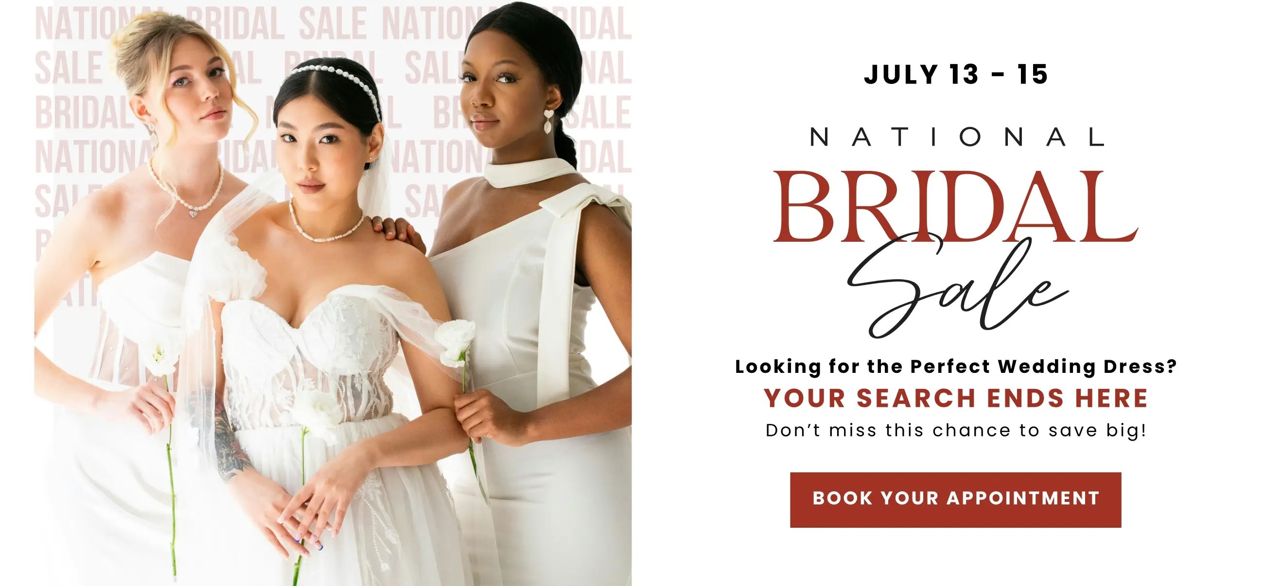 National Bridal Sale at Something Blue Shoppe in AL