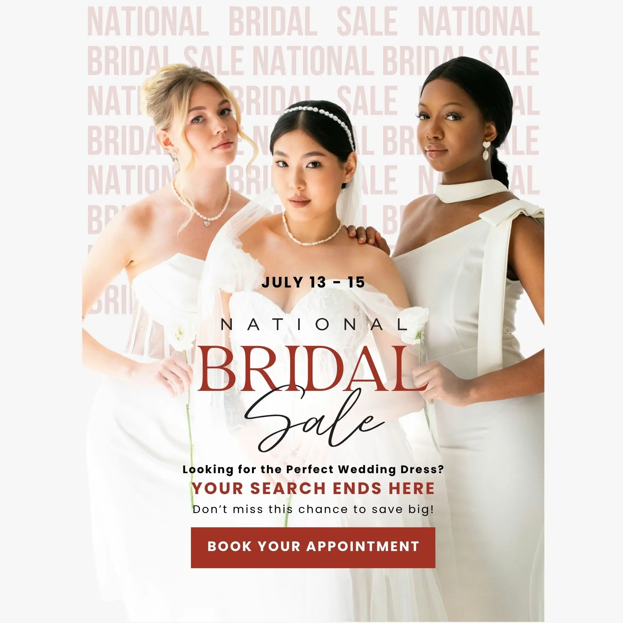 National Bridal Sale at Something Blue Shoppe in AL